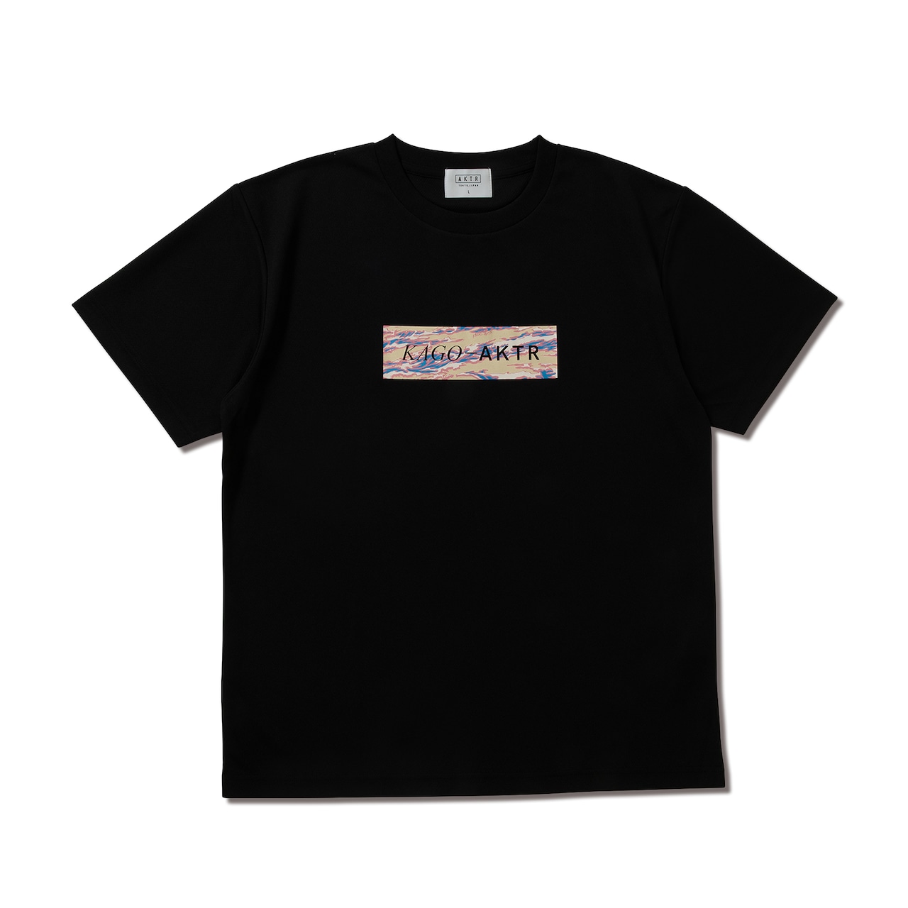 kago-aktr KAGO-AKTR BOX LOGO SPORTS TEE BLACK