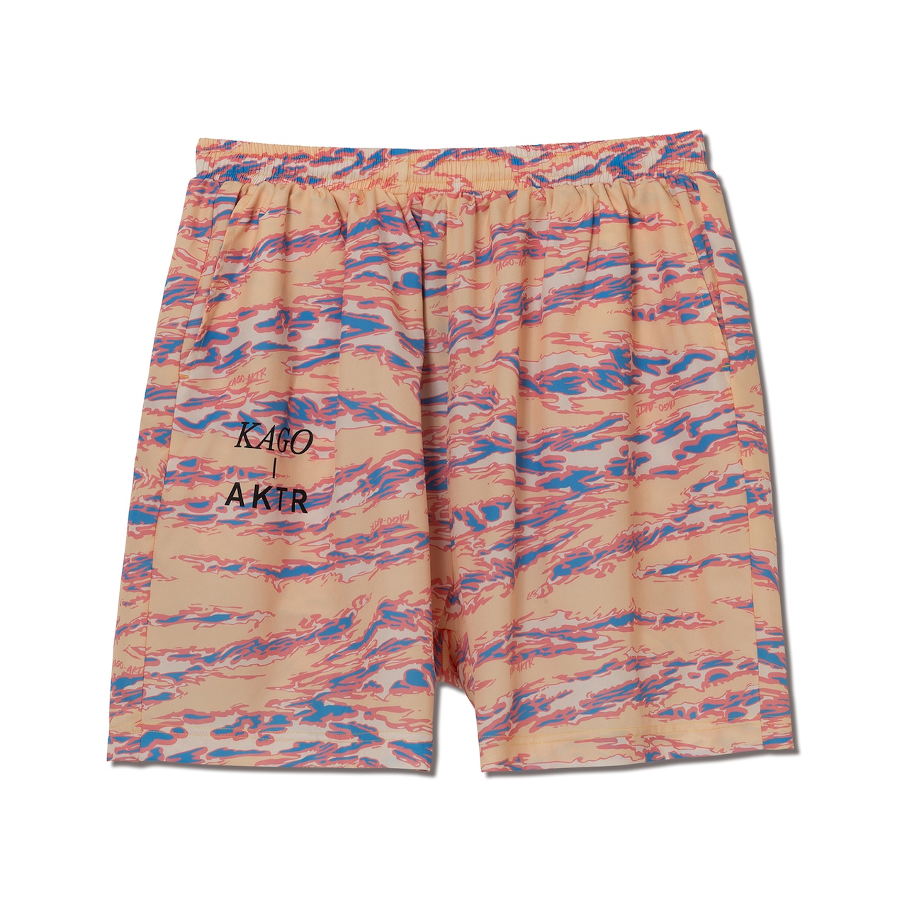 kago-aktr KAGO-AKTR TIGER CAMO SHORT WIDE PATNS SMOKY ORANGE